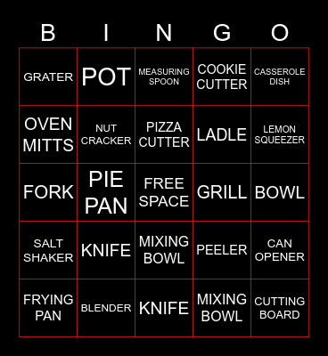 HHIS TLE BINGO Card