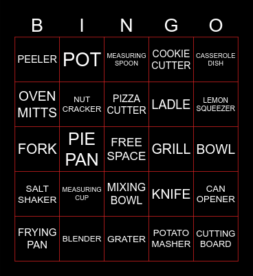 HHIS TLE BINGO Card