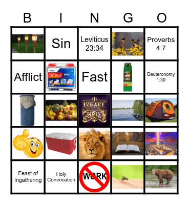 FOT Bingo Card