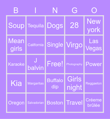 V isn’t getting the D Bingo Card