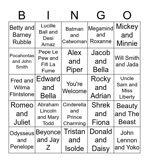 Don't Eat Your Bingo Pieces Bingo Card