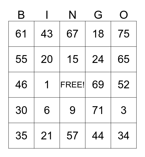 LCI BINGO | SEEDS OF HOPE Bingo Card