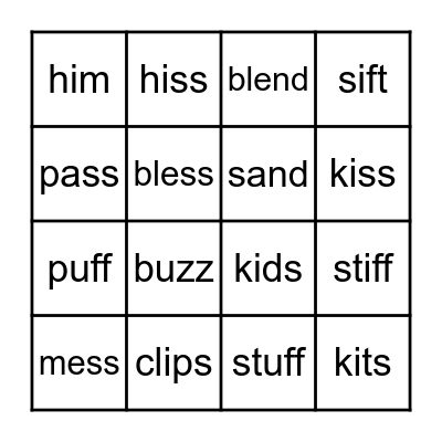 CKLA Unit 1 Lessons 1-11 Bingo Card