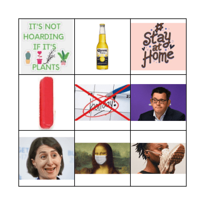 Covid Bingo Card