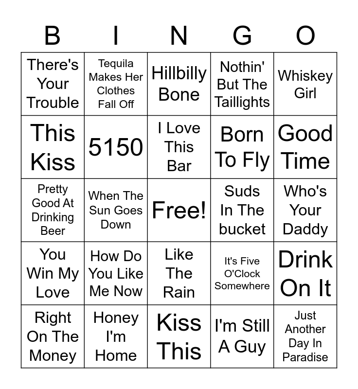 country-number-1-s-bingo-card