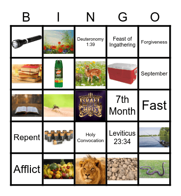 F.O.T Bingo Card