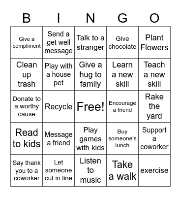 SFMCCON Bingo - Support United Way Bingo Card