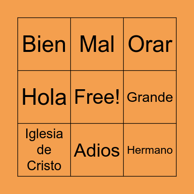 LOTERIA Bingo Card