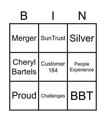 Truist & Independent Financial Bingo Card