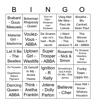 Sannie's Bachelor!! Bingo Card