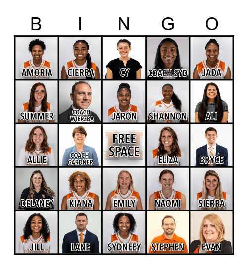 Mercer Women's Basketball Bubble Bingo Card