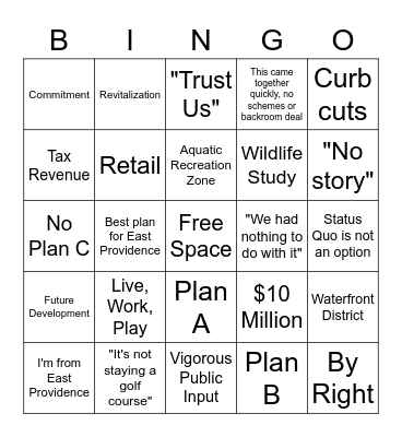 DRINKING GAME Bingo Card