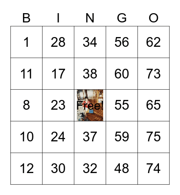 Happy 80th Birthday Joy! Bingo Card
