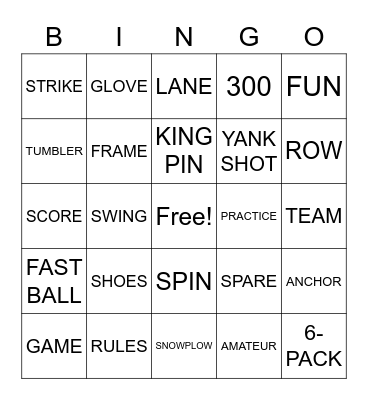 HAPPY Bingo Card