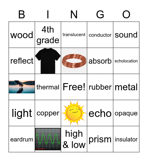 Review Bingo Card