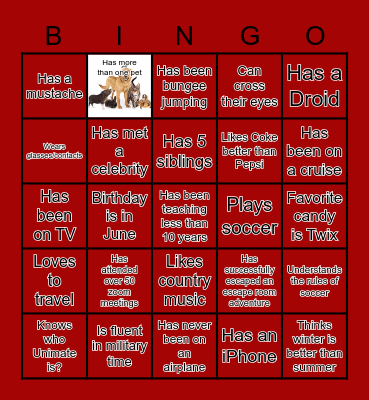 Advance Your Class to the Next Level Bingo Card