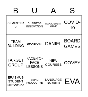 Arrival at your Destination! Bingo Card