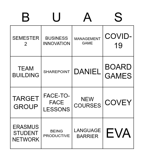 Arrival at your Destination! Bingo Card