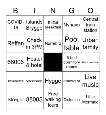 Urban House by MEININGER Bingo Card