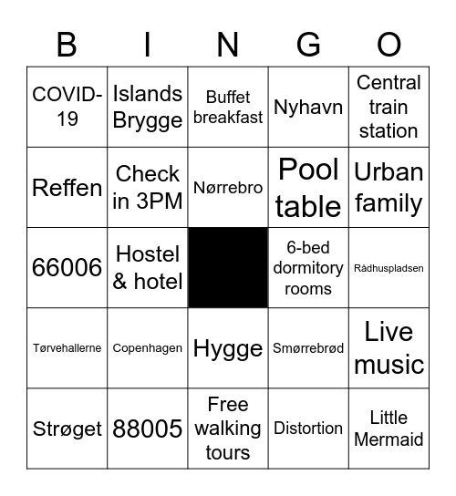 Urban House by MEININGER Bingo Card