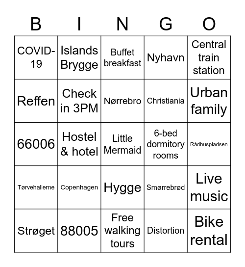 Urban House by MEININGER Bingo Card