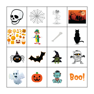 HALLOWEEN Bingo Card