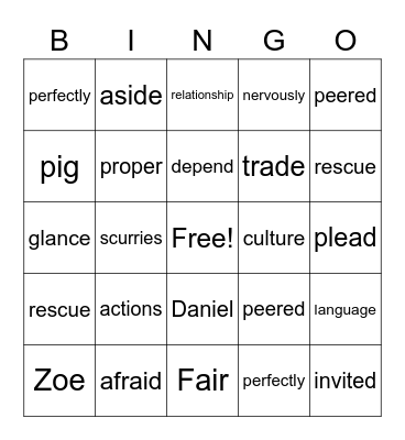 G2A Mid Unit Review - Unit 1 Bingo Card