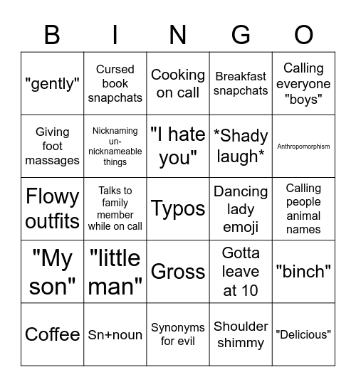 Akshata Bingo Card