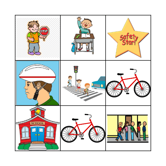 Safety Patrol Sue Bingo Card