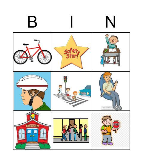 Safety Patrol Sue Bingo Card