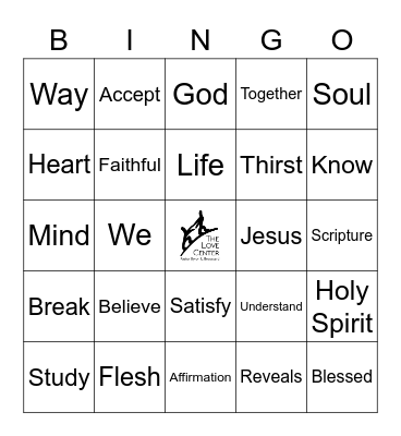 JAM Church Bingo Card