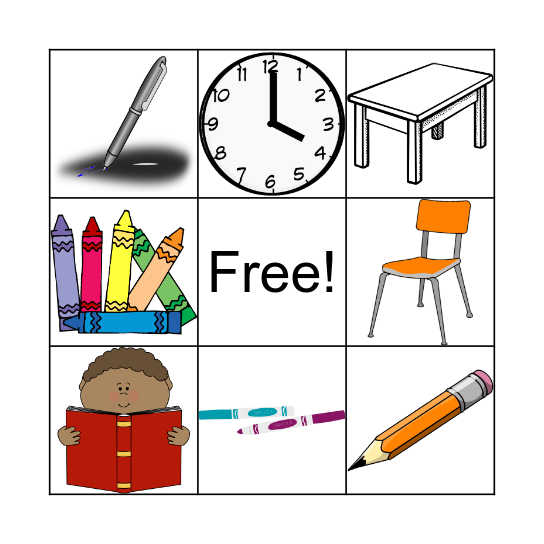 Spanish Bingo! Bingo Card