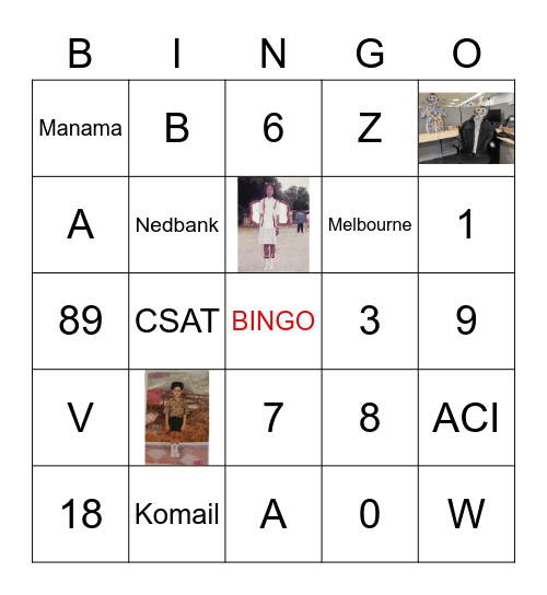 Help24 in BINGO mood Bingo Card