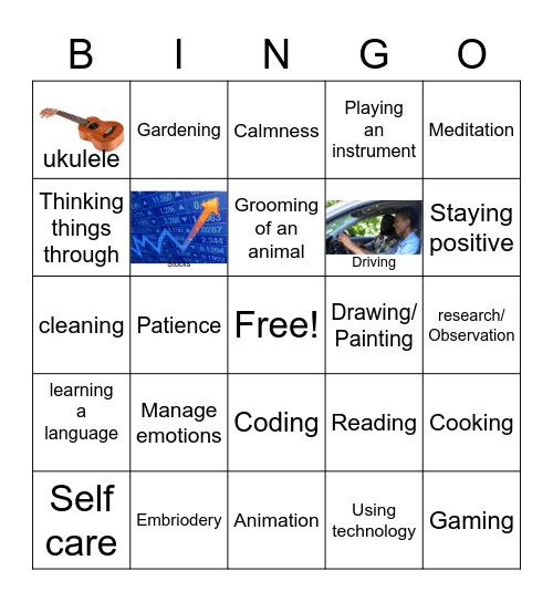 Mastery during pandemic Bingo Card