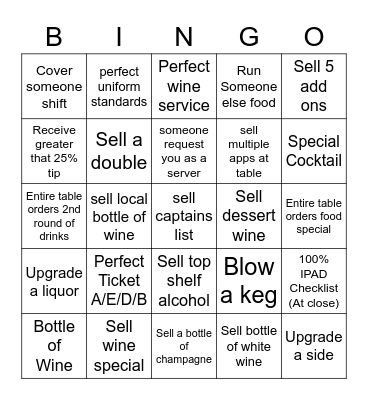 Daily BINGO Card