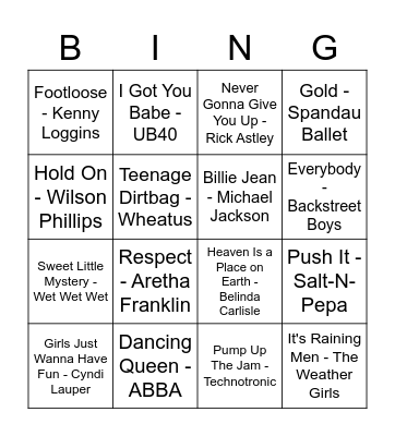 Team Meeting Sep 20 Bingo Card
