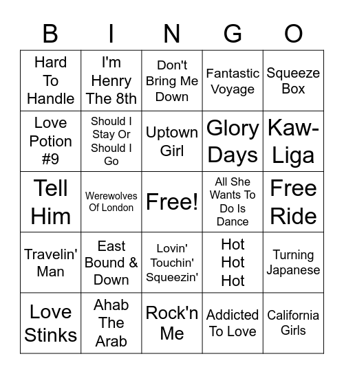 Misc. Clermont Beefs Bingo Card