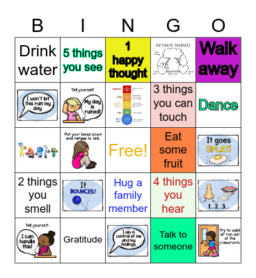 Feeling Good Bingo Card