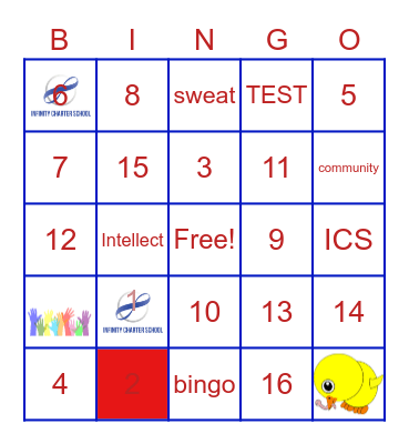 Untitled Bingo - TESTF Bingo Card