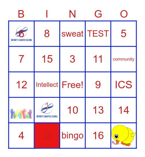 Untitled Bingo - TESTF Bingo Card