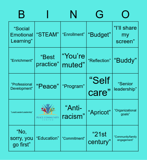 Retreat Bingo Card