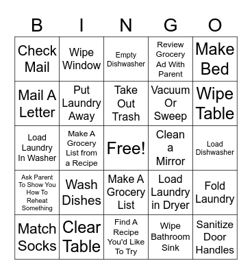 CAREERS BINGO Card