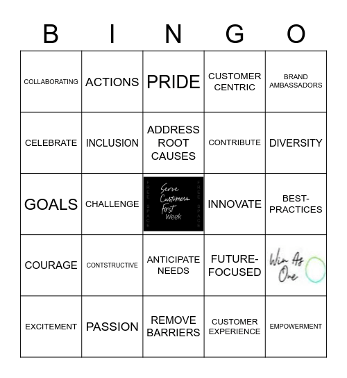 CSW 2020 Bingo Card