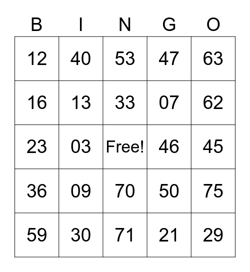 VICE SHEY Bingo Card