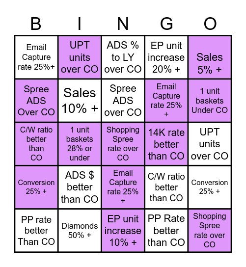 SELLING SUPERSTAR BINGO! Bingo Card