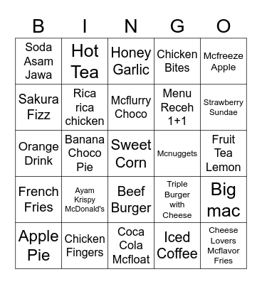 3am Bingo Card