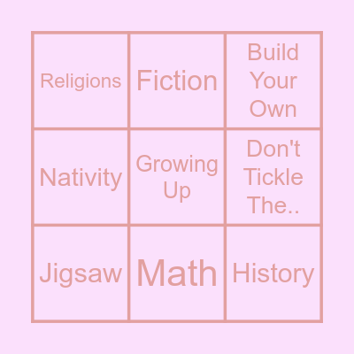 Card Number Bingo Card