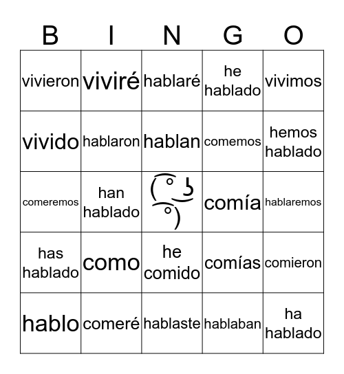 ( ͡° ͜ʖ ͡°) Bingo Card
