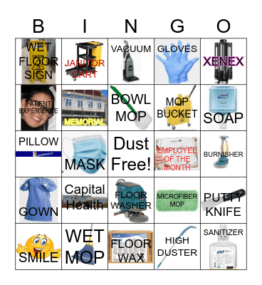 HOUSEKEEPING WEEK Bingo Card