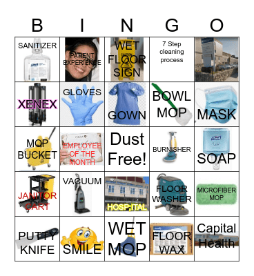 HOUSEKEEPING WEEK Bingo Card